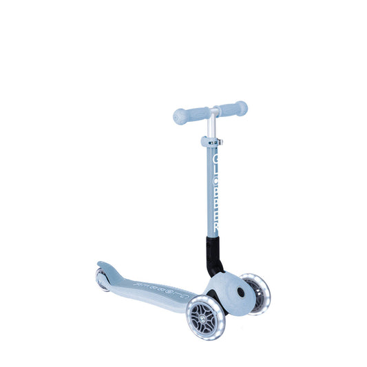 Globber ECOLOGIC JUNIOR Foldable Scooter Lights - Blueberry V572-692-501-2