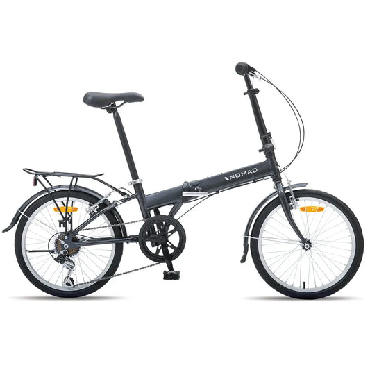 Progear Bikes Nomad Folding Bike 20" in Grey V572-BIKPNOMAD20GRY