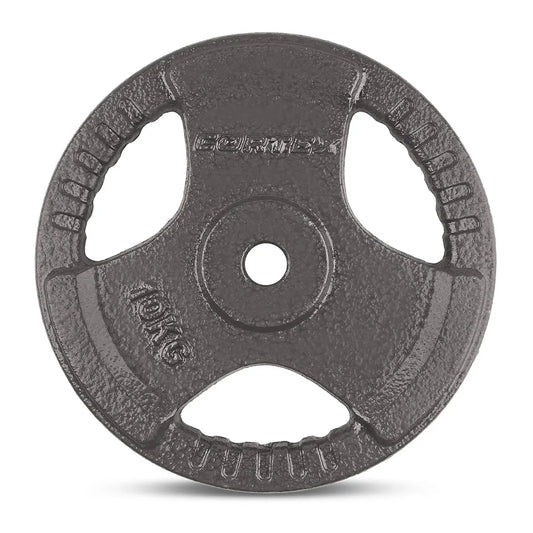 CORTEX 10kg Tri-Grip Standard Plates 25mm (Pair) V572-CSST-WPSTG100-2