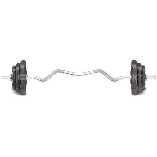 CORTEX 40kg Curl Bar Standard Weight Set 25mm V572-CSST-WPSTGSET-D