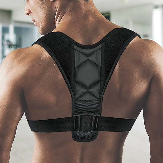 Posture Corrector Clavicle Support Back Straightener Shoulder Brace Strap V63-824271