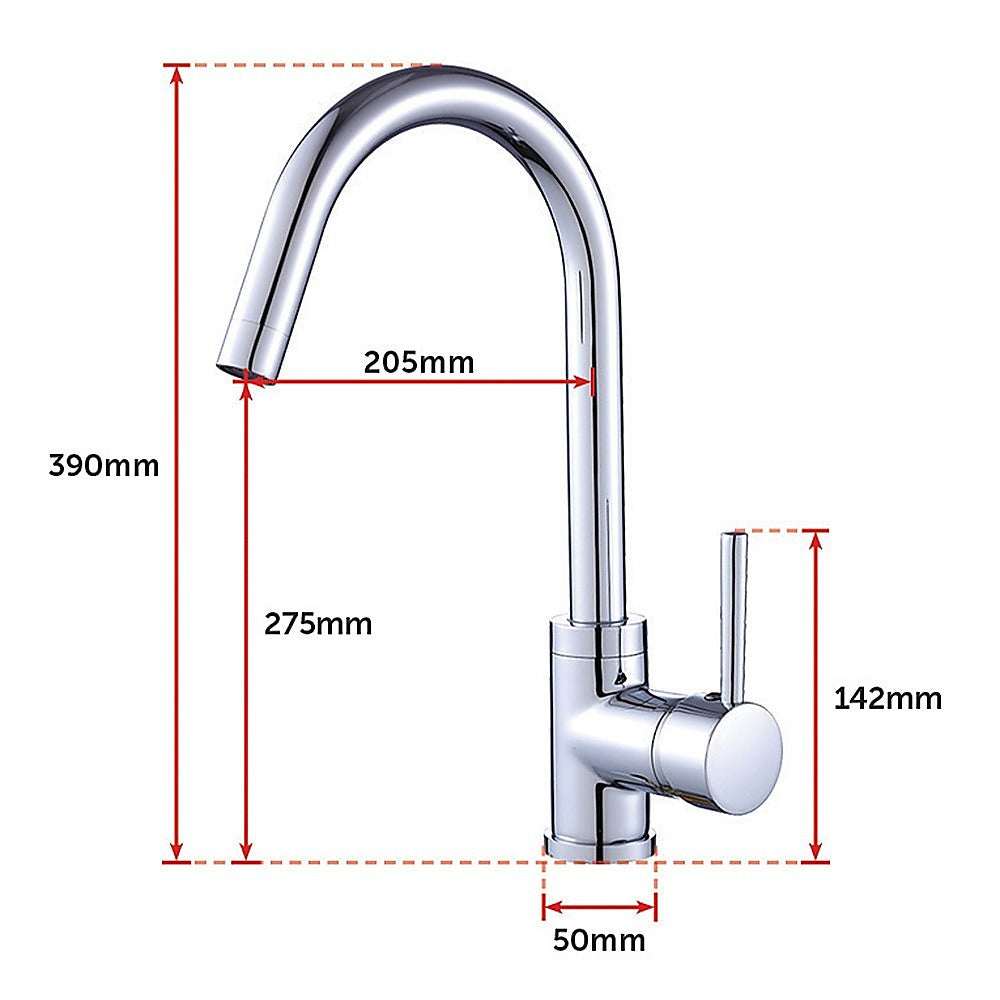Kitchen Mixer Tap Faucet for Basin Laundry Sink V63-827371