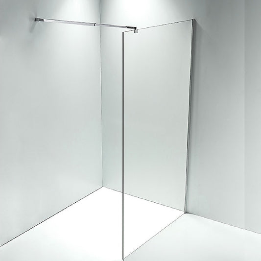 1000 x 2000mm Frameless 10mm Safety Glass Shower Screen V63-829791