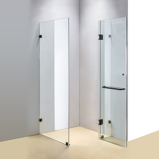 1100 x 800mm Frameless 10mm Glass Shower Screen By Della Francesca V63-830891