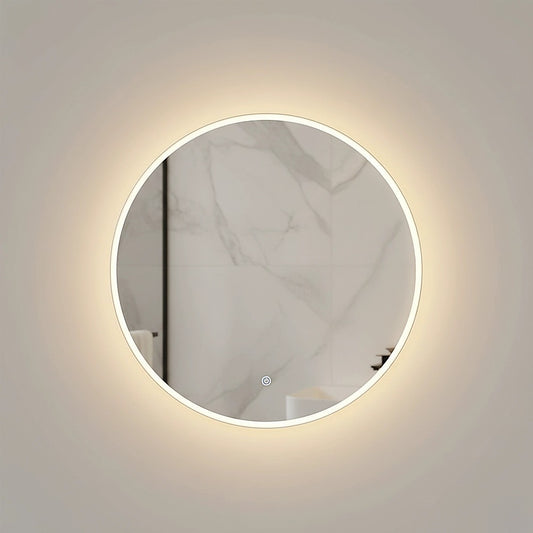 50cm LED Wall Mirror Bathroom Mirrors Light Decor Round V63-833731