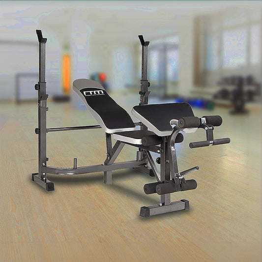 Multi Station Home Gym Weight Bench Press Leg Equipment Set Fitness Exercise V63-834321