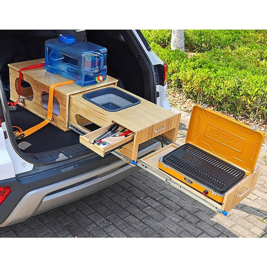 2 x 125kg Heavy Duty Locking Drawer Slides Industrial Drawer Runners Pair for Tool Storage V63-953351