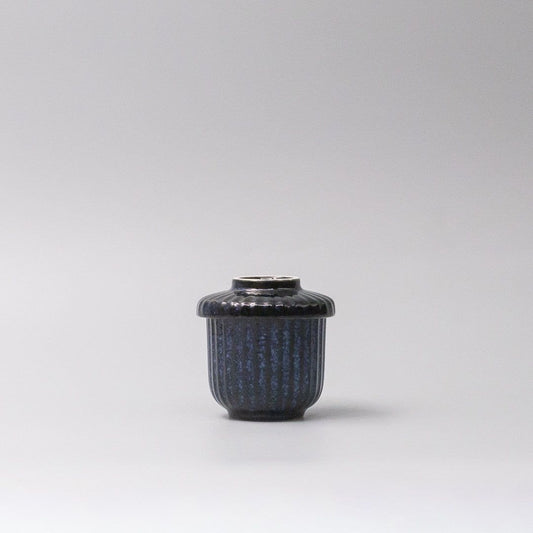Cup Chawanmushi 170ml Indigo Blue Glaze V637-C1055