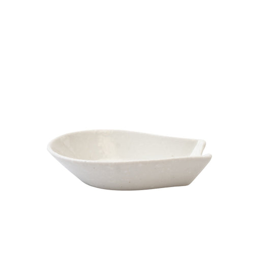 Spoon Rest Ramen Kanso Soft White Glaze V637-C2161