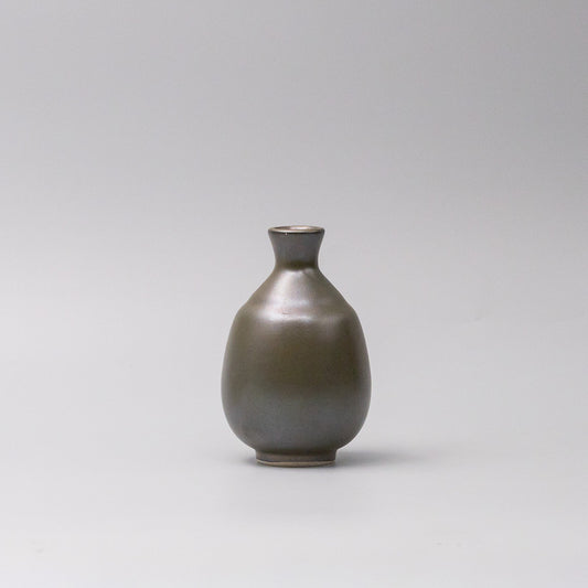 Sake Jug 8cm 275ml Olive Lustre Glaze V637-C2574O