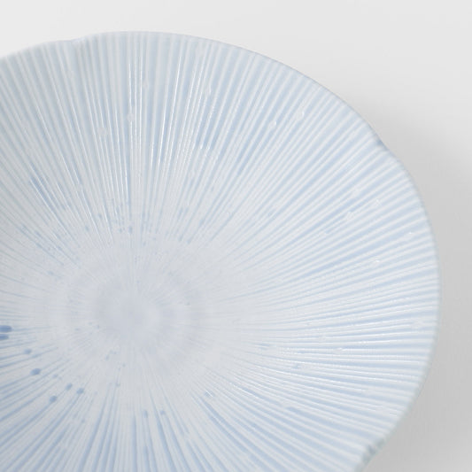 Pasta Bowl 22.5cm Ice Blue Glaze V637-C2691