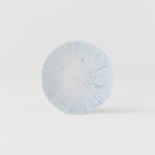 Tapas Plate 13cm Ice Blue Glaze V637-C2693