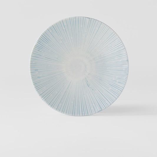 Dinner Plate 24.5cm Ice Blue Glaze V637-C2696
