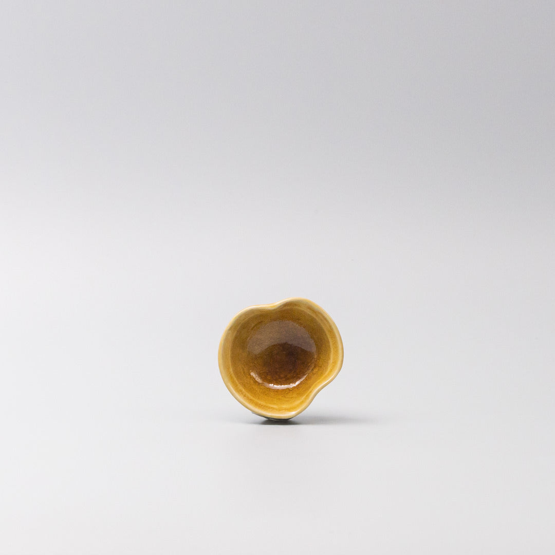 Sauce Bowl 40ml Amane Amber Glaze V637-C3650