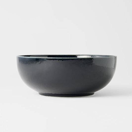 Serving Bowl 24cm Copper Swirl Glaze V637-C3806