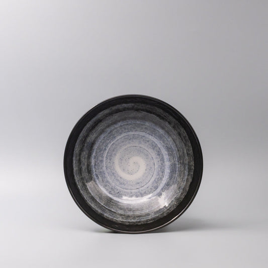 Ramen Bowl 24cm Blue Cloud Glaze V637-C6961