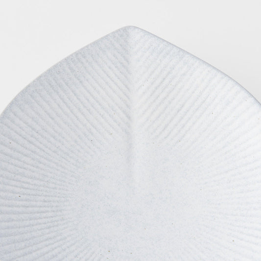 Plate 12.5cm Snow Leaf Glaze V637-C7610