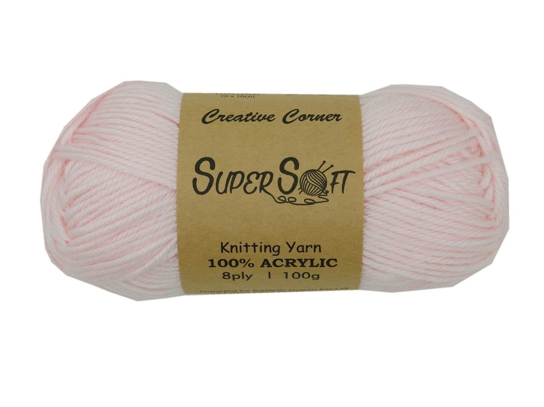 bulk 12 Super Soft Knitting Yarn V637-CRA20851