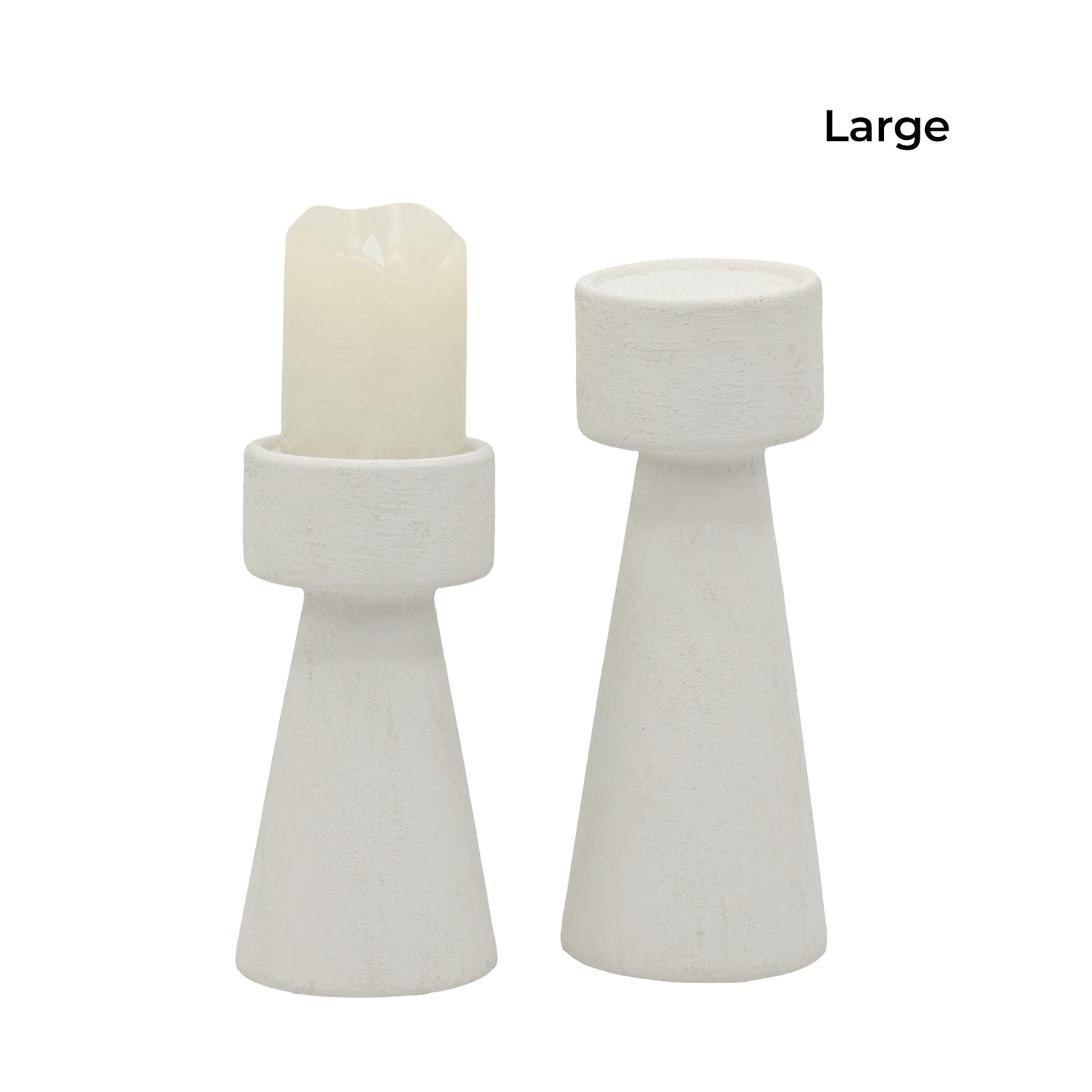 bulk 6 Minimalist Nordic Candle Holder 28cm V637-CVA38851