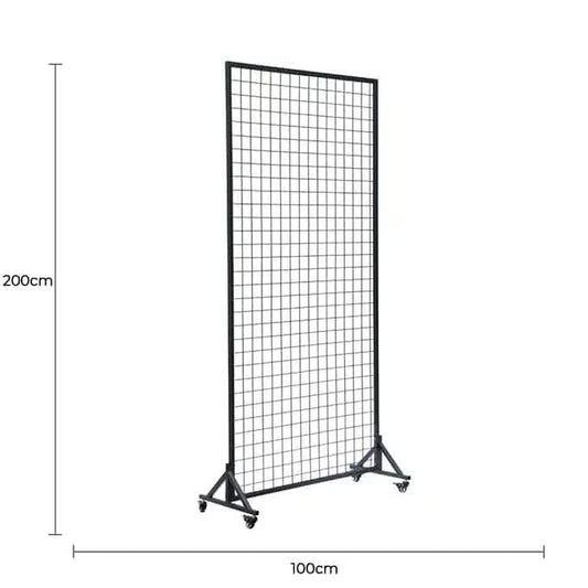 Versatile and Premium Flower Wall Stand / Portable Event Screen with Wheels 2m x 1m V637-DP1140613