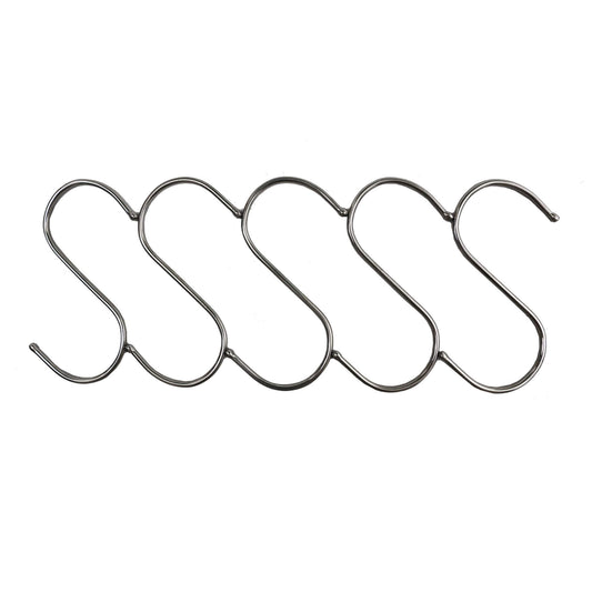 Stainless Steel Hanging S Hooks 12cm X 6cm 25 Pieces V637-DP1175900-25