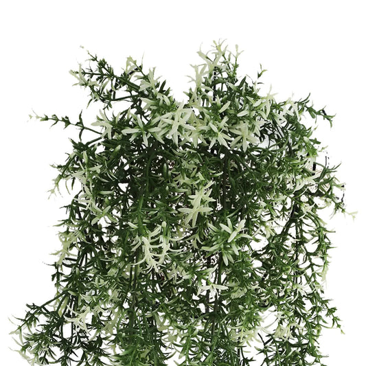 Artificial Hanging Star Jasmine Vine UV Resistant and Fire Rated 20cm x 76cm V637-DP1248FR