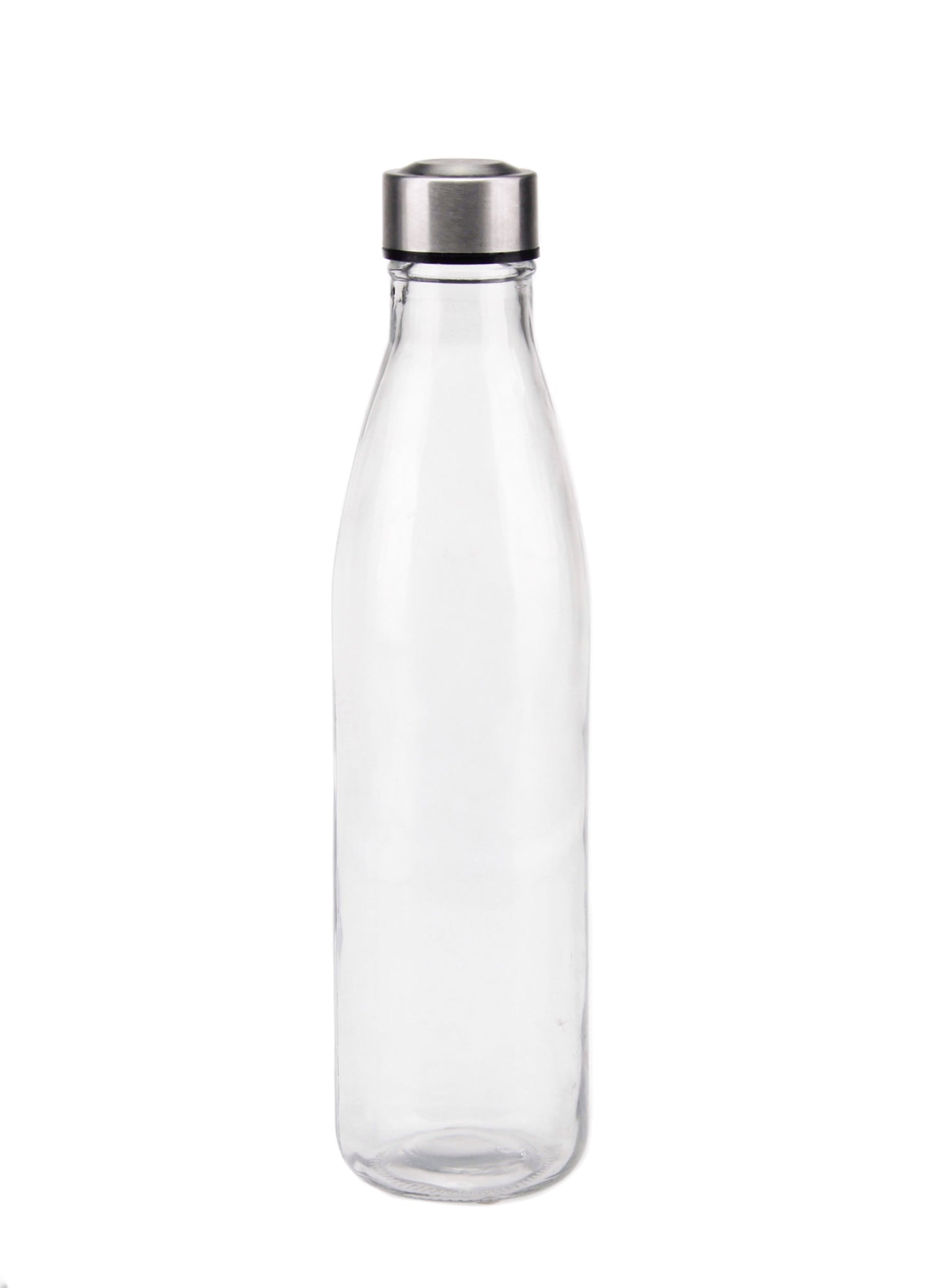 bulk 12 Clear Glass Water Bottle 1L 2 Assorted 8x31cm V637-GLA30767