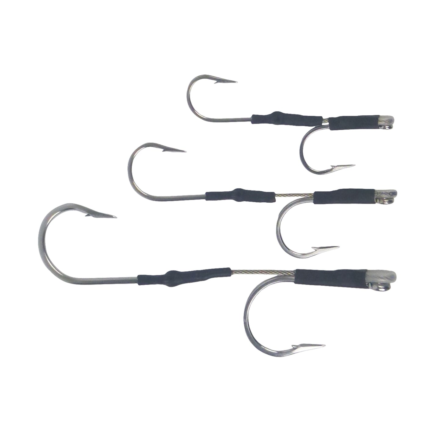 Swimerz Jigging & Trolling Hooks, 180 Double, 10/0, Qty 3 V658-93MC000022103