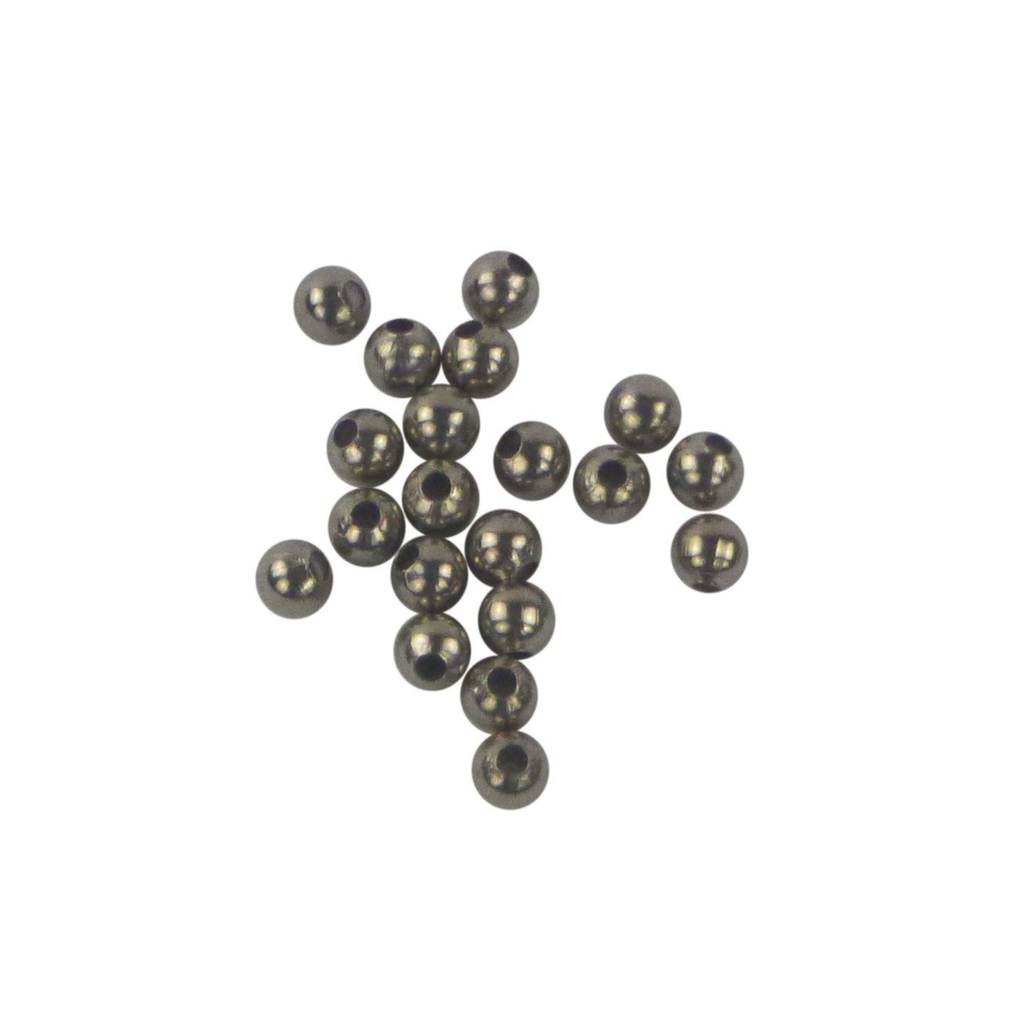Artizan Brass 4mm beads, 20 pack V658-93MC000280023