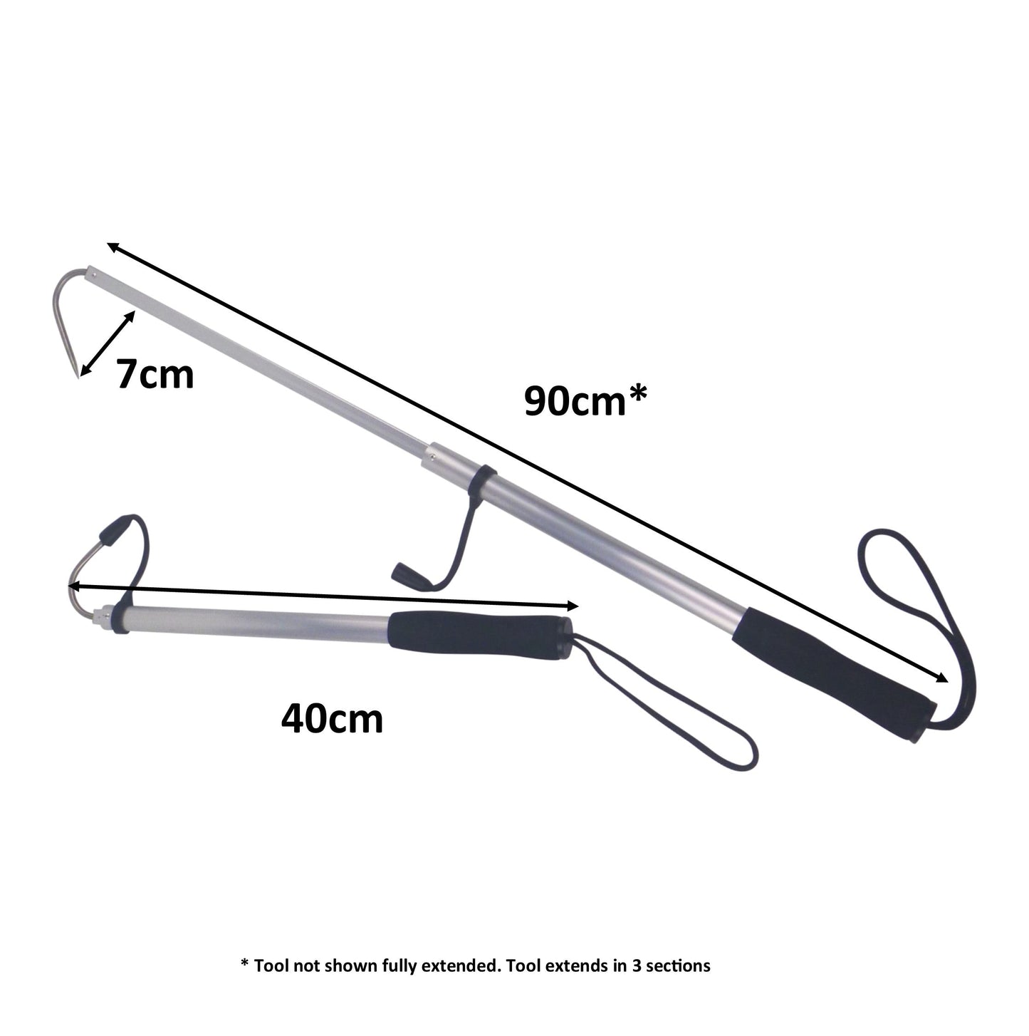 Rig Ezy 90cm Extendable Gaff V658-93MC000490801