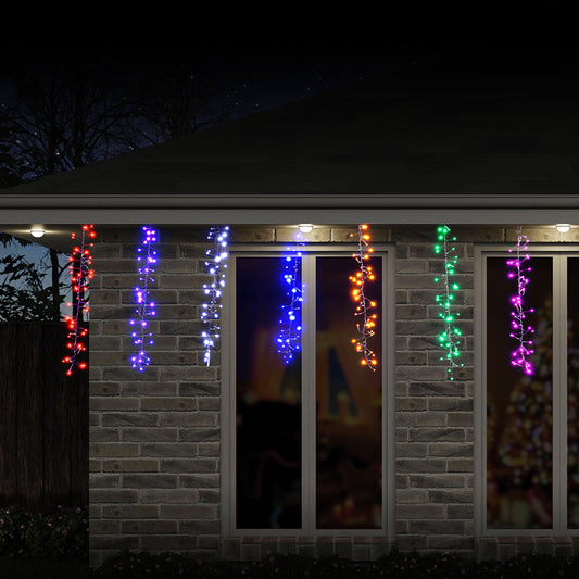 LED Rainbow Cluster Strand Lights Digital V720-XL1352