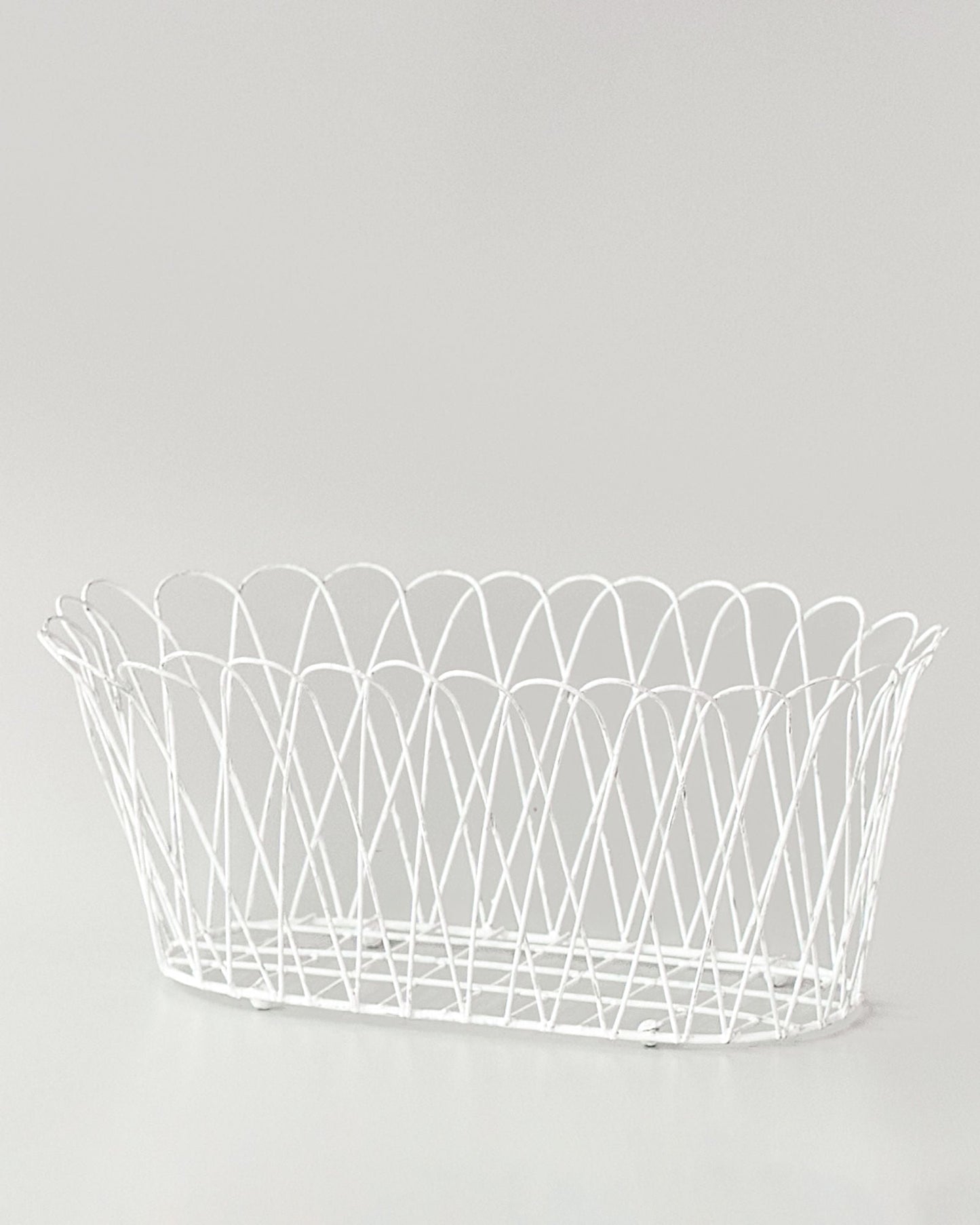 casa-verde-wire-planter-alfabia-double-antique-white V758-CV05067W
