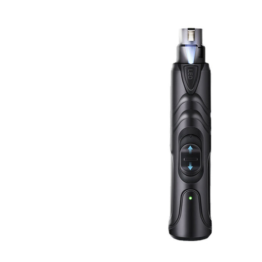 Dual-Speed Pet Nail Grinder with LED Light, USB Rechargeable, 5000-7500 RPM for Safe and Painless Grooming V888-ELOSUNG10114