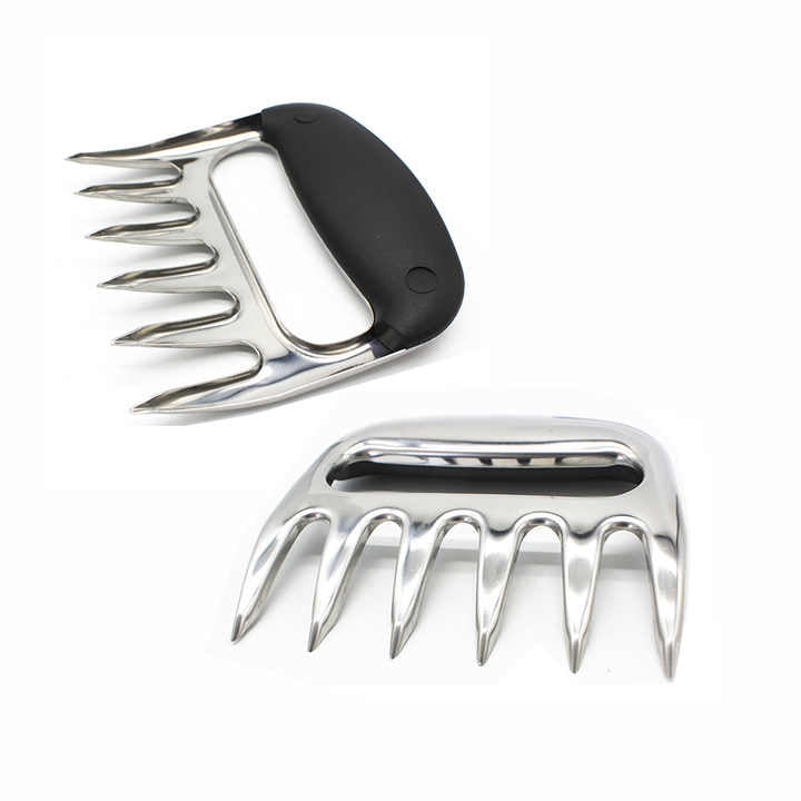Stainless Steel Meat Shredding Claws - Multipurpose BBQ Tool for Pulled Chicken and Pork V888-ELOSUNG12368