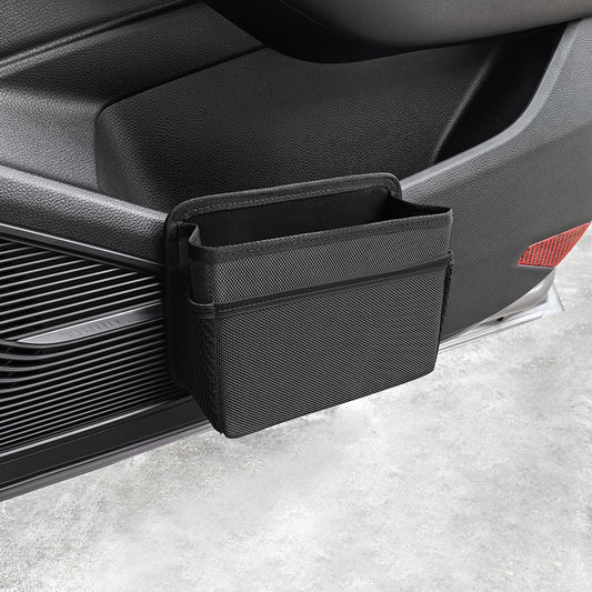 Grey Upgraded Waterproof Car Storage Bag - Multi-Position Hanging Organizer V888-ELOSUNG12625