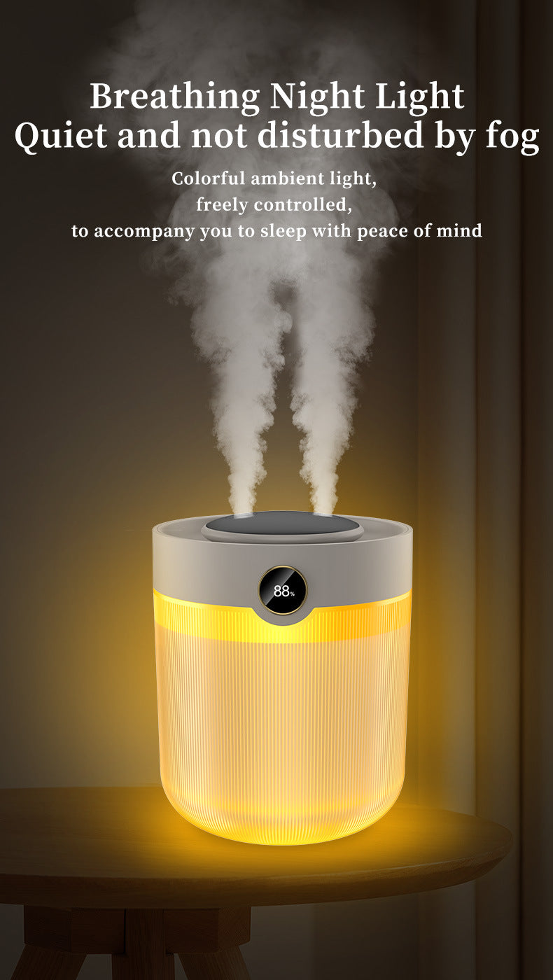 2000ML Large Capacity Humidifier with LED Display - Silent Cool Mist Air Humidifier for Home and Office V888-ELOSUNG15123