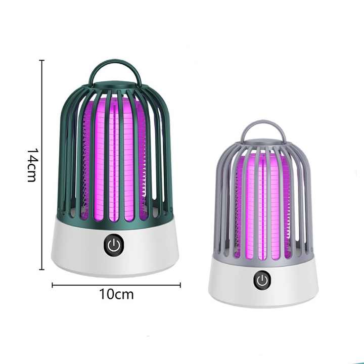 Yellow Electric Mosquito Killer Lamp with Dual Modes - 1200MA USB Rechargeable V888-ELOSUNG15255