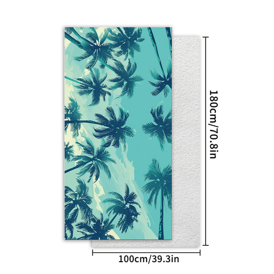 TW15 - Double-Sided Printed Beach Towel - Soft Microfiber - 100x180cm V888-ELOSUNG19533