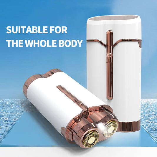 Mini Facial & Body Hair Remover - Rechargeable Lady Shaver Rose Gold V888-ELOSUNG22777