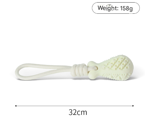 Blue Single Drop of Water Durable Cotton Rope Dog Toy Set (3-Pack) - Chew, Tug & Treat Dispensing Ball for V888-ELOSUNG24862