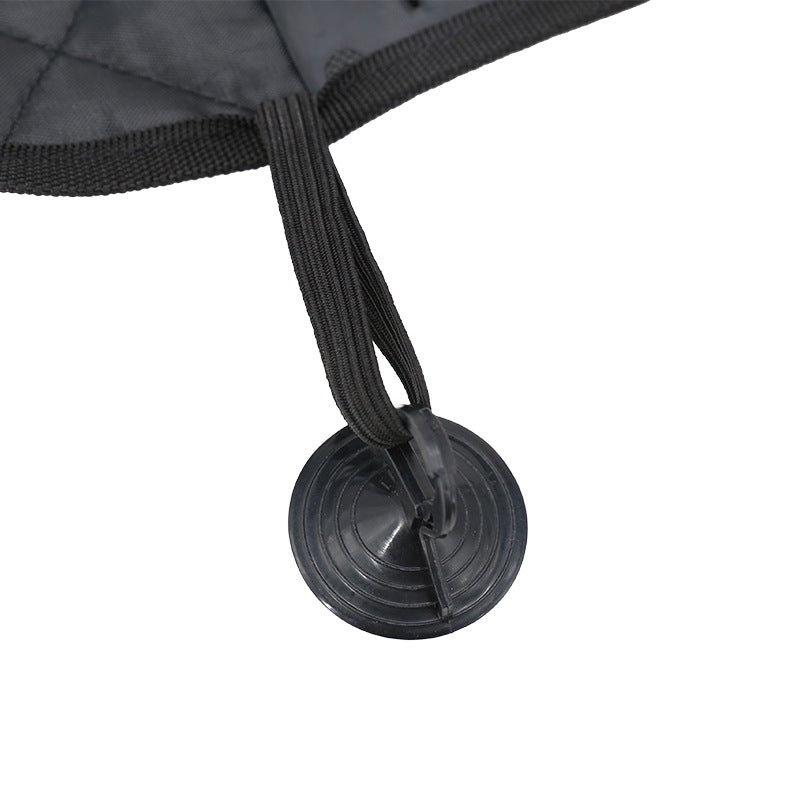 Pet Car Door Protector with Storage Pocket - 77x64cm Grey V888-ELOSUNG25088