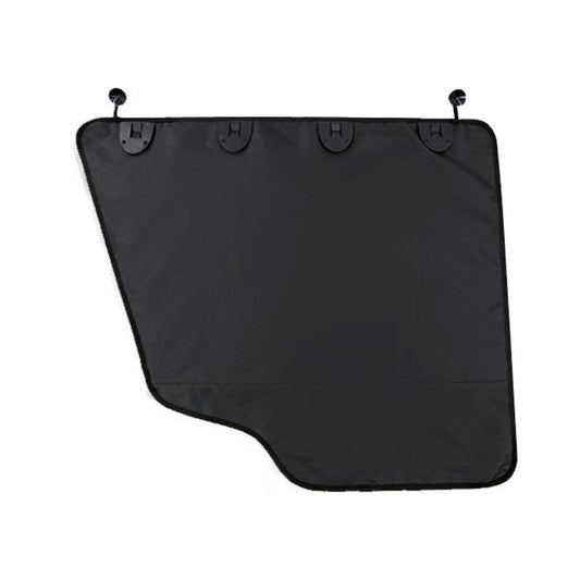 Pet Car Door Protector with Storage Pocket - 77x64cm Black V888-ELOSUNG25089