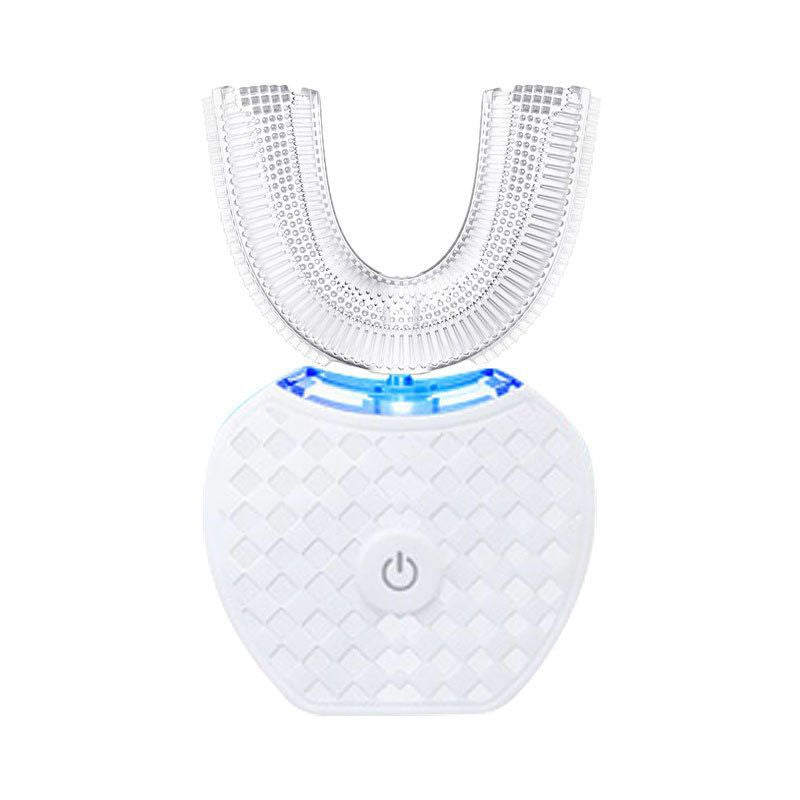 U-Shaped Automatic Ultrasonic Electric Toothbrush - 360 Deep Cleaning & Whitening, Rechargeable(white) V888-ELOSUNG25632