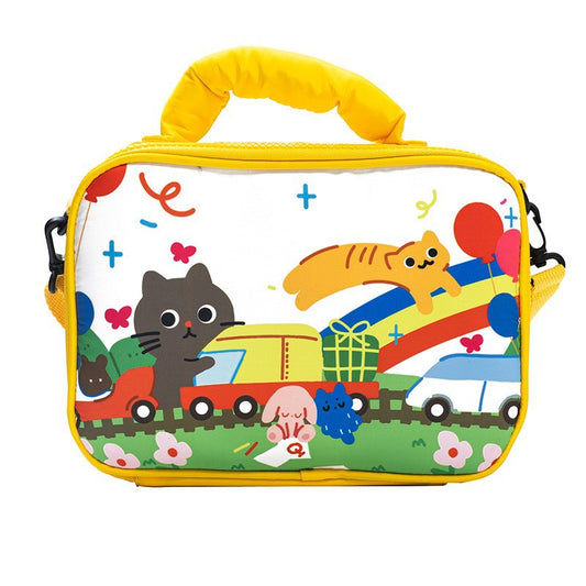 48 colors Kids Double-Layer Marker Set with Carry Case - Portable Art Supply Organizer Bag V888-ELOSUNG26448