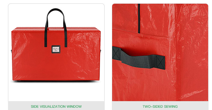 Red 135*34*68CM Durable Dustproof Christmas Tree Storage Bag V888-ELOSUNG28530