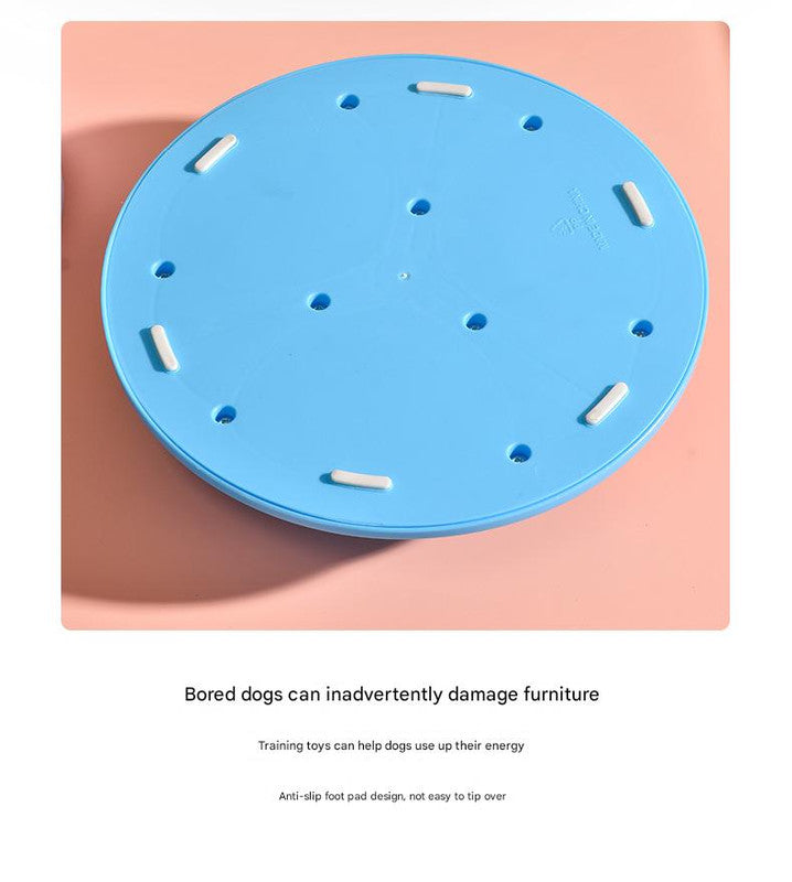 Interactive Dog Puzzle Feeder Toy - IQ Training & Slow Feeder with Anti-Skid Base(blue) V888-ELOSUNG29211