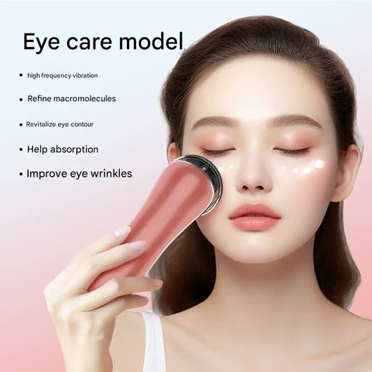 4-in-1 Facial Beauty Device - LED Light Therapy, Warm Lifting, Ion Cleansing & Eye Care(green) V888-ELOSUNG29982