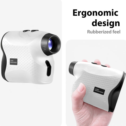 Long Range Laser Rangefinder - 5-500 Yards, Pinpoint Accuracy, Ergonomic Design(White) V888-ELOSUNG35723