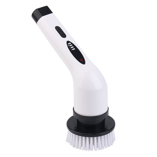 9-in-1 Multifunctional Cordless Electric Spin Scrubber with Adjustable Extension Handle(white) V888-ELOSUNG35772