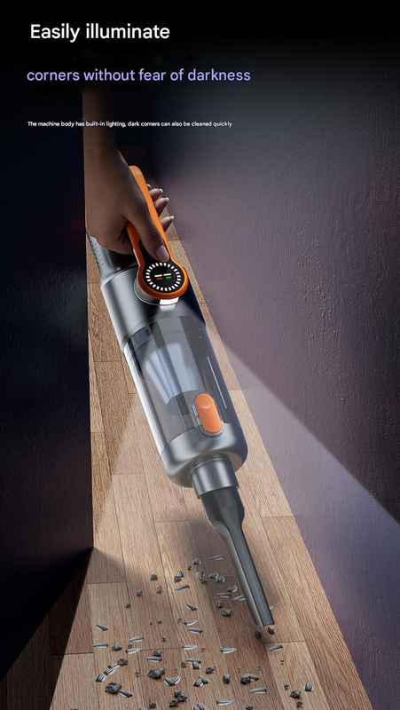Multi-Function Cordless Handheld Vacuum Cleaner & Blower - Powerful Brushless Motor with Digital Display(Gray V888-ELOSUNG35818